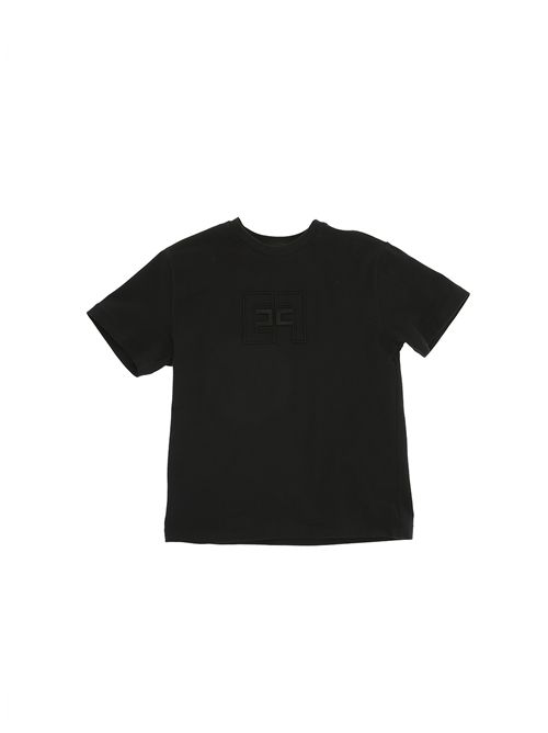 T-shirt, bambina, logata. ELISABETTA FRANCHI | EFTS246 0 JE006N000
